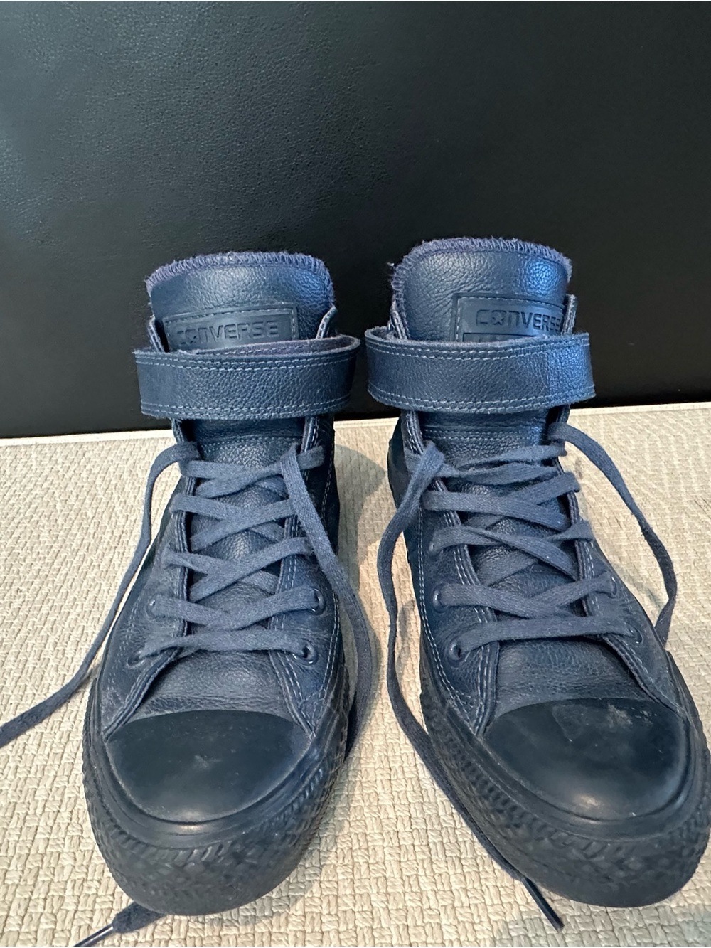 Converse Navy High-Top Athletic Sneakers